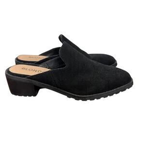 Blondo‎ Stelle Black Suede Mule